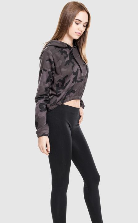 Actual product image Urban Classics Ladies Camo Cropped Hoody (XS)