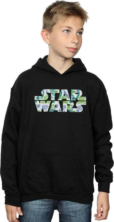 Immagine prodotto Star Wars Palm Logo Felpa con Cappuccio Ragazzi (140, 146)
