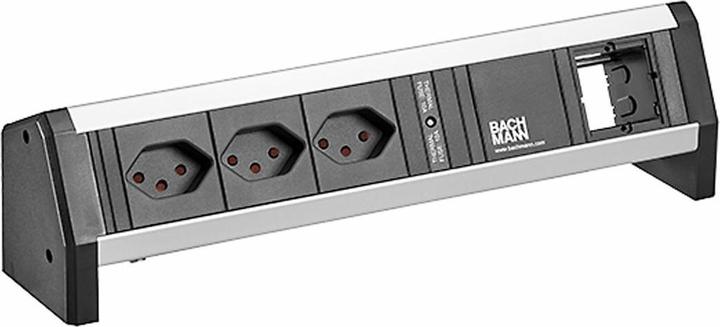 Bachmann DESK 1 Facility System, 3xCH, 2xCustom Module, 1xFuse with GST18, Keystone (3 x, Type 13, 1 m)