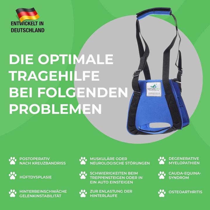 Produktbild Nature Pet Gehhilfe für Hunde (S, Hund, Allgemein)