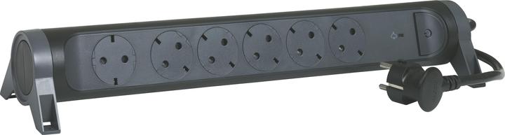 Legrand Drehbare Steckdosenleiste, 6-fach Steckdose (6 x, CEE 7/3, CEE, 1.50 m)
