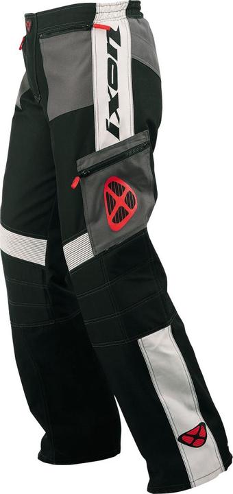 Produktbild Ixon GIGANTIC Enduro-Hose sw.-grau-rot S (Herren, Damen, S)