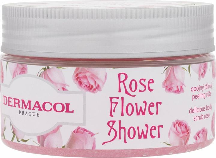 Dermacol Scrub corpo doccia ai fiori di rosa (200 ml)