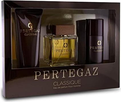 Immagine prodotto Pertegaz Set Saphir Classique Pour Homme Edp 100Ml + 230Ml + Deo Roll-On 150Ml (Set profumo)
