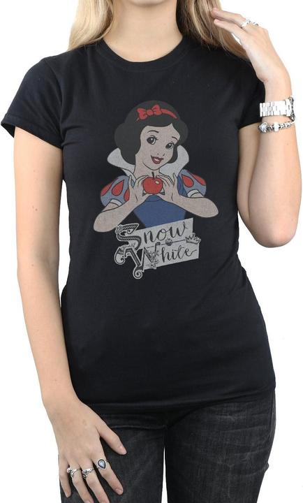 Actual product image Disney Princess Womens/Ladies Snow White Apple Cotton T-Shirt (XL)
