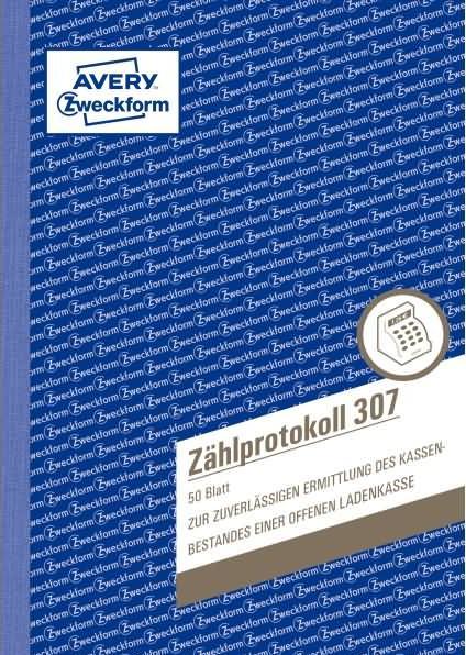 Produktbild Avery Zählprotokoll (50 x)