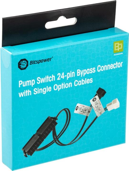 Produktbild Bitspower 24-Pin ATX - Überbrückungsstecker mit Lüfterausgang
