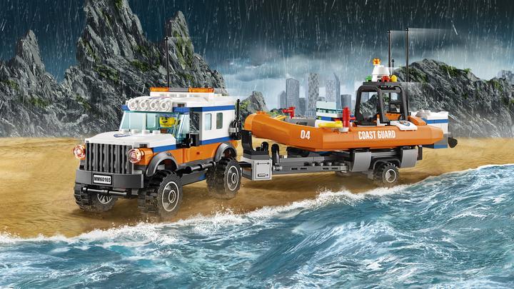 Actual product image LEGO Off-road vehicle with lifeboat (60165, LEGO City)