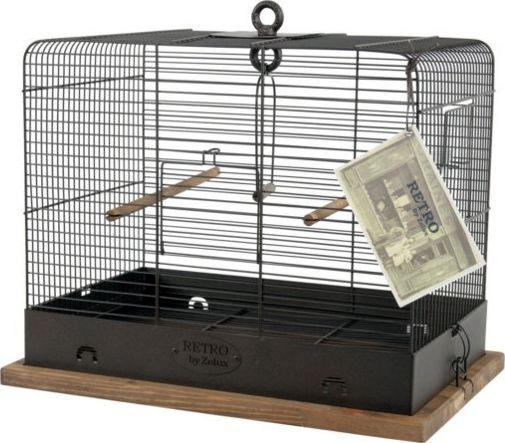 Actual product image Zolux Retro Celestine Birdcage Dark Brown
