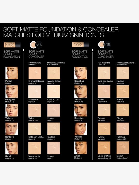 Actual product image NARS Cosmetics Soft Matte Complete Concealer Catalana (Crema Catalana)