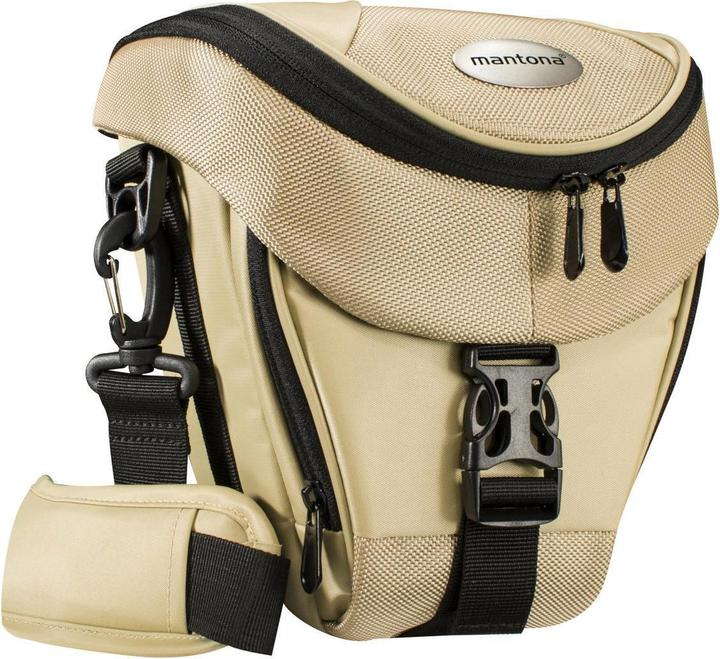 Actual product image mantona Premium colt bag sand (Camera shoulder bag, Kamera Bereitschaftstasche, 6.56 l)