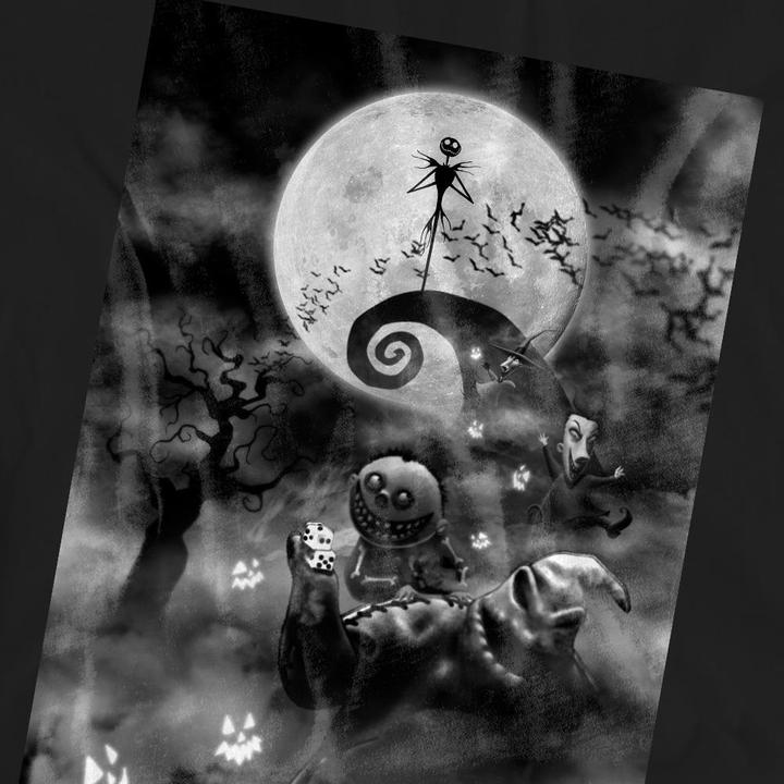 Immagine prodotto The Nightmare Before Christmas Maglietta Jack Oogie Boogie Adulto Unisex (L)