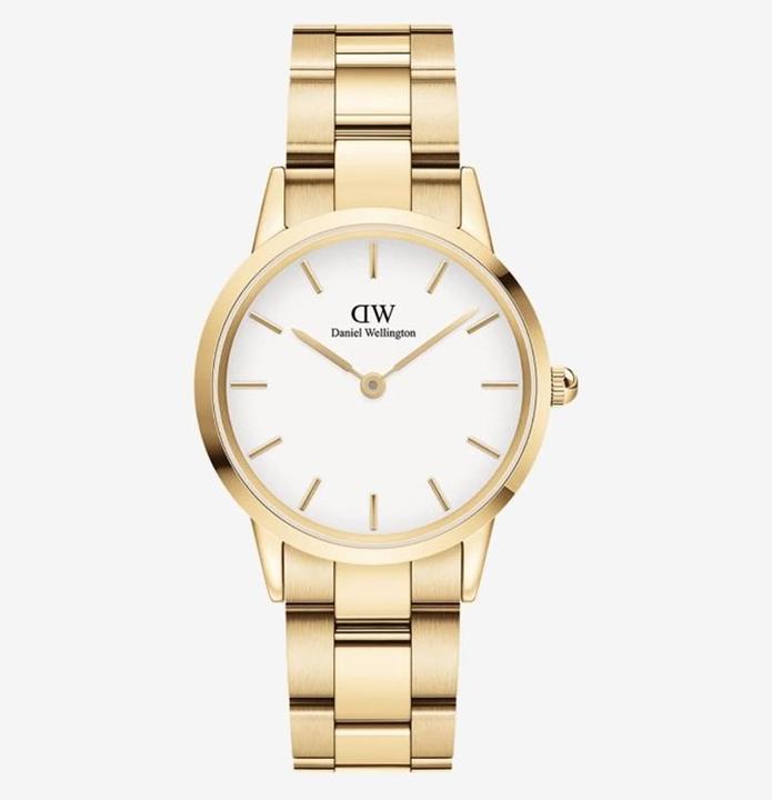 Immagine prodotto Daniel Wellington Iconic Link Oro Bianco (28 mm) (Orologio da polso analogico, 28 mm)