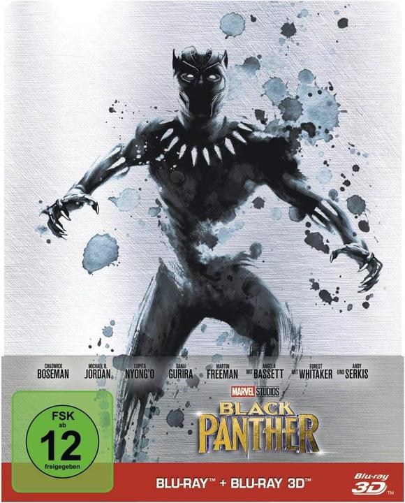 Actual product image Disney Interactive Studios Black Panther (Blu-ray, 2018, German, English, French)