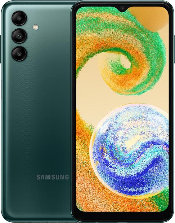 Actual product image Samsung Galaxy A04s (32 GB, Green, 6.50", Dual SIM, 50 Mpx, 4G)