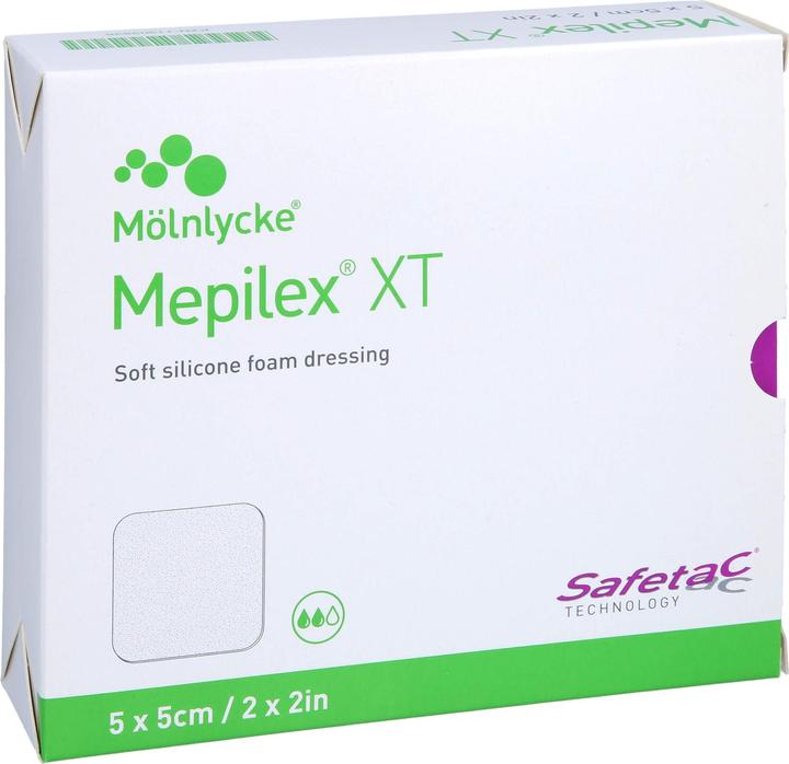 Mepilex Safetac XT 5x5cm steril (5 x)