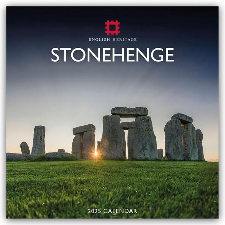 Produktbild Stonehenge 2024 - 12-Monatskalender (305 x 305 mm, Englisch, Deutsch)