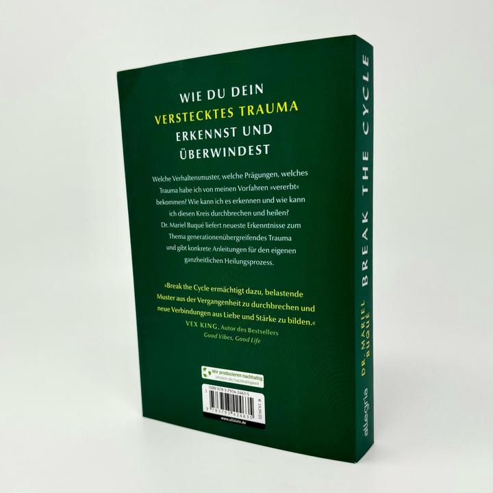 Actual product image Break the Cycle (German, Dr Mariel Buqué, 2024)