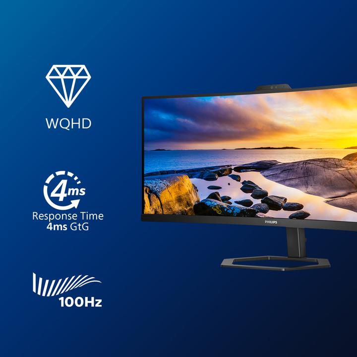 Produktbild Philips 34E1C5600HE (3440 x 1440 Pixel, 34")