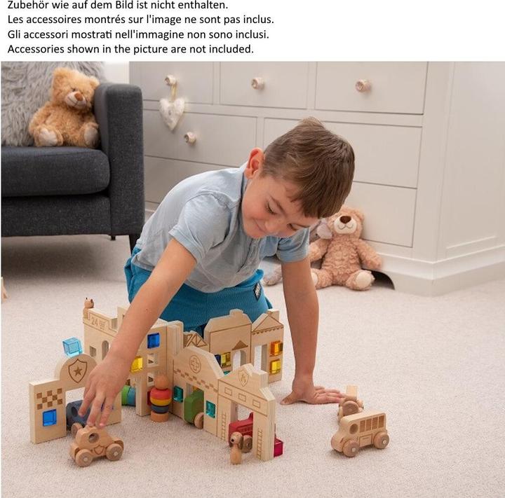 Immagine prodotto TickiT 50 cubi acrilici colorati e trasparenti