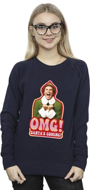 Immagine prodotto Elf Santa's Coming Felpa Donna (4XL)
