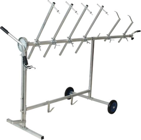 Image du produit INP Support de peinture rotatif avec rallonge, y compris 2 supports de capot