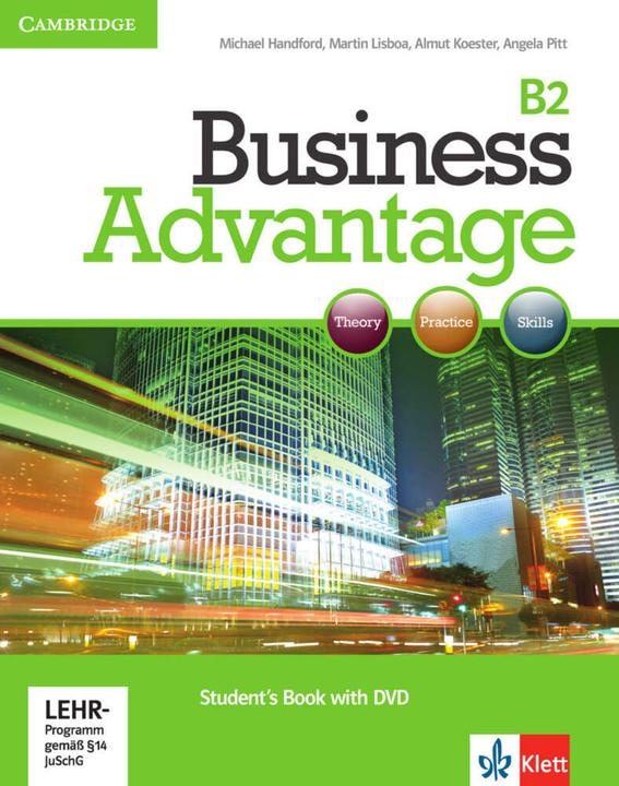 Actual product image Business Advantage B2. Upper-Intermediate. Student's Book + DVD (English, German, Ernst Klett Languages, 2012)
