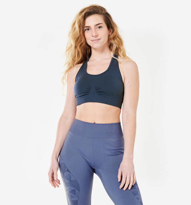 Immagine prodotto Kimjaly Bustier da yoga dinamico - blu scuro (XL)