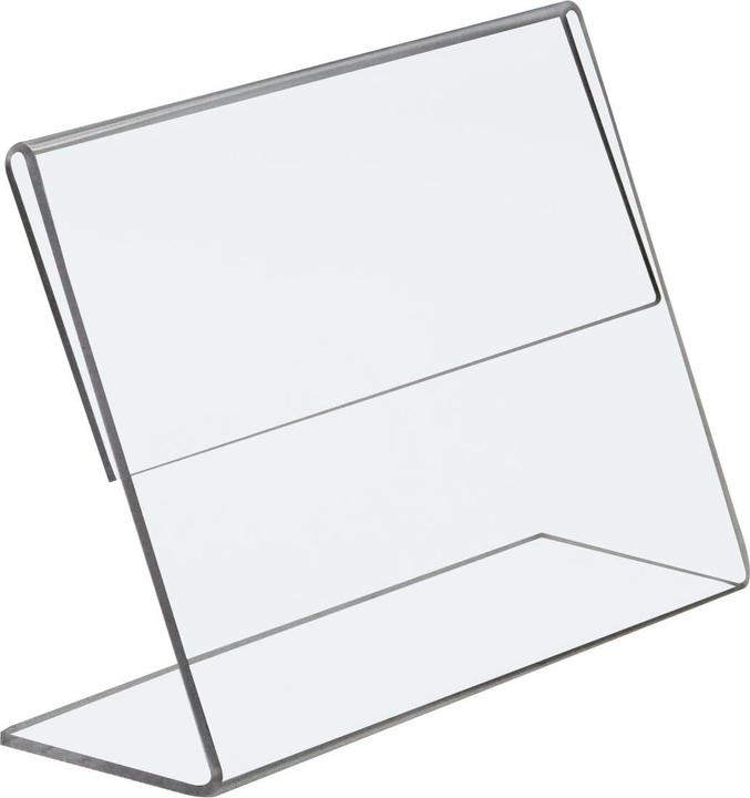 Produktbild Europel Tischaufsteller Acrylic, 90 x 60 mm, schr„g (90 x 60 mm)