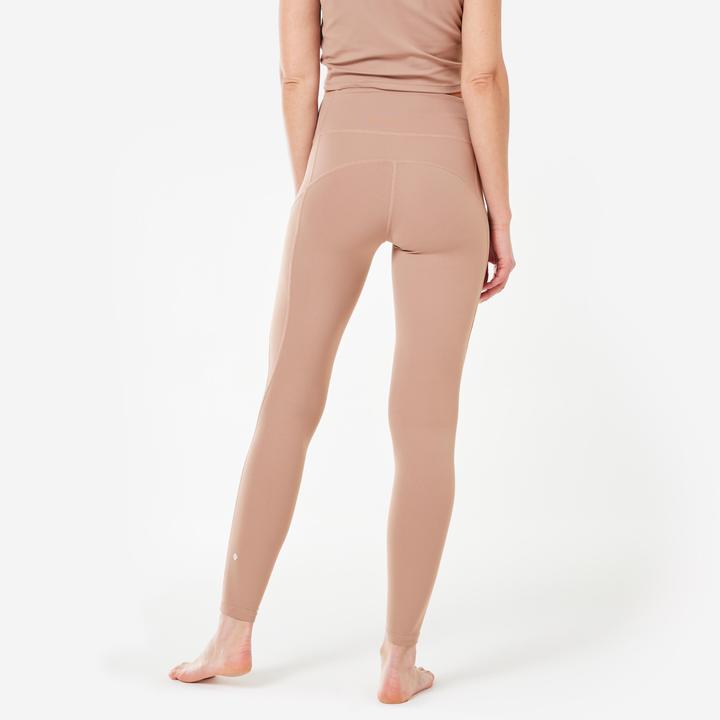 Immagine prodotto Kimjaly Leggings Yoga Donna - Premium marrone (W30/L31)