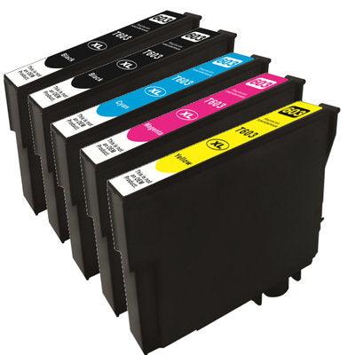 Actual product image Hermex Compatible Ink Cartridge XL for Epson Expression Home XP-2105 (M, Y, FC, C)