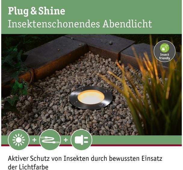 Image du produit Paulmann Outdoor Plug & Shine Bodeneinbauleuchte (250 lm, IP65)