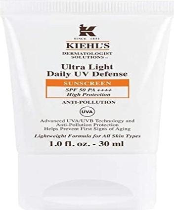 Actual product image Kiehl's Ultra Light Daily UV Defence SPF50 (Suntan cream, SPF 50, 30 ml, 52 g)