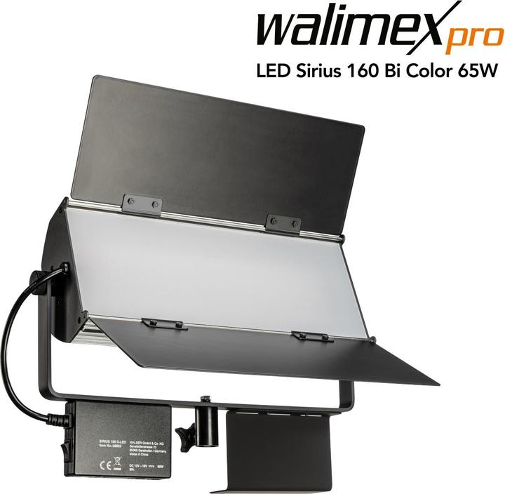 Produktbild Walimex Sirius 160 B-LED Basic Set (Flächenleuchte)
