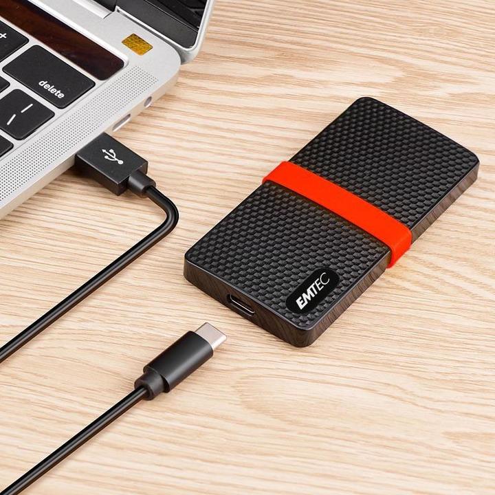 Image du produit Emtec X200 Portable SSD Power Plus (1000 Go)