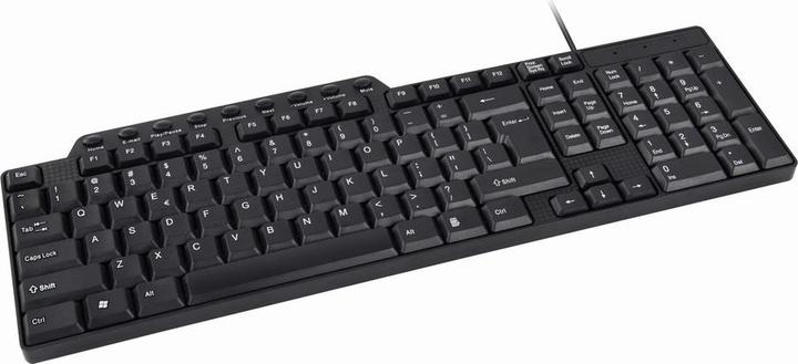 Produktbild Gembird KB-UM-104 Tastatur USB QWERTY US Englisch (US, Kabelgebunden)