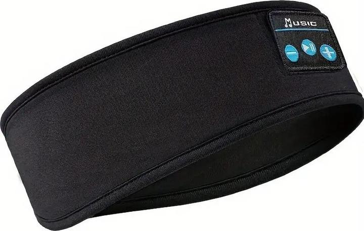 Image du produit Cbx Bandeau Bluetooth avec écouteurs, écouteurs de sommeil sans fil Noir (10 h, Sans fil)