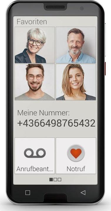 Immagine prodotto Emporia Smart 5 (32 GB, Nero, 5.50", SIM singola, 13 Mpx, 4G)