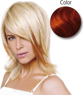 Produktbild Balmain natur glatt 40 cm 130 mittelkupferrotblond Echthaar 12 St. Fill-in Ext. (130 mittelkupferrotblond, 40 cm)