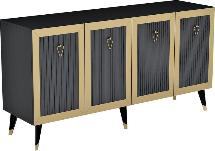 Gold, Anthracite