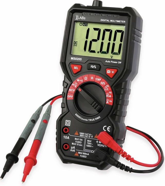 Actual product image VAL MS0205 - TRMS Digital Multimeter, 6,000 Counts