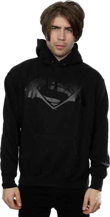 Immagine prodotto Batman v Superman Logo Print Felpa con Cappuccio Uomo (L)