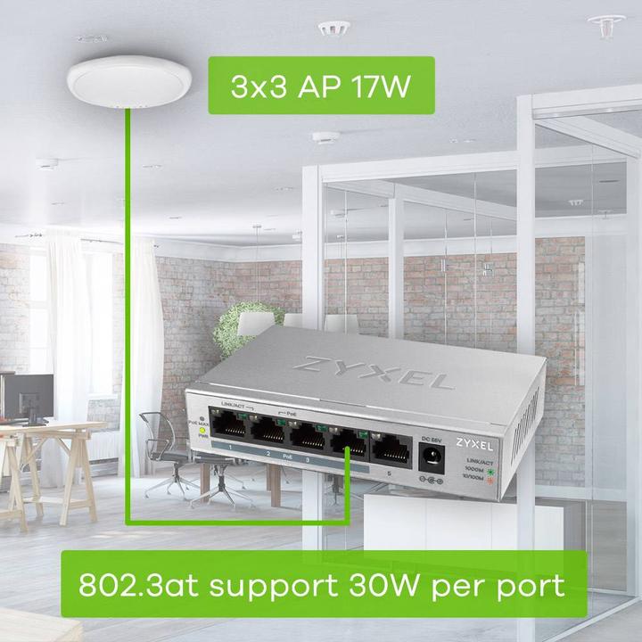Image du produit Zyxel GS1005HP (5 Ports)