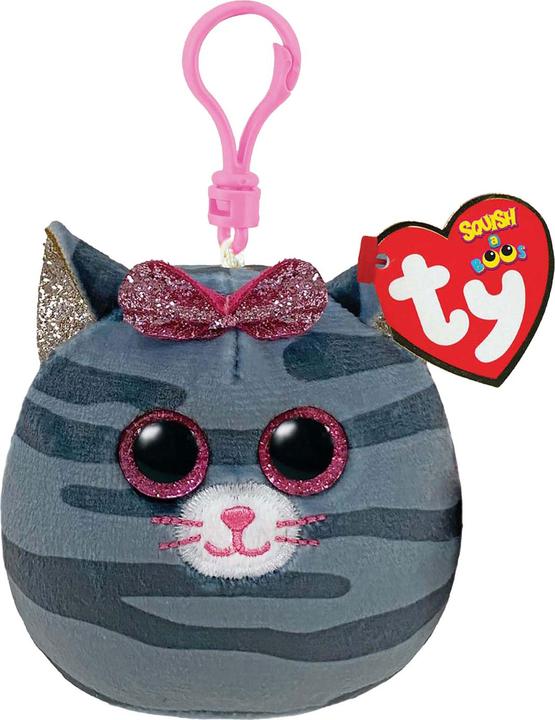 Ty Kiki Katze Squishy Clip 9cm