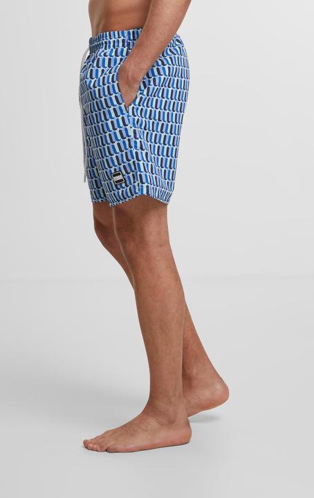 Produktbild Urban Classics Pattern Swim Shorts - 4984 (4XL)