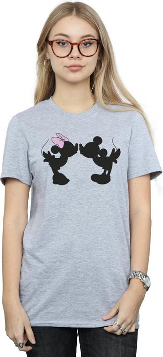 Image du produit Disney - T-shirt MICKEY MINNIE KISS SILHOUETTE - Femme (S)
