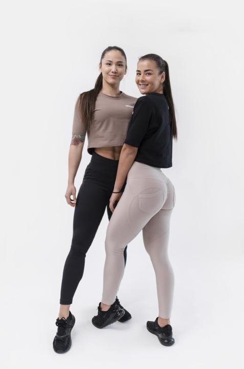 Produktbild Nebbia High Waist & Lifting Effect Bubble Butt Pants 587 cream (S)