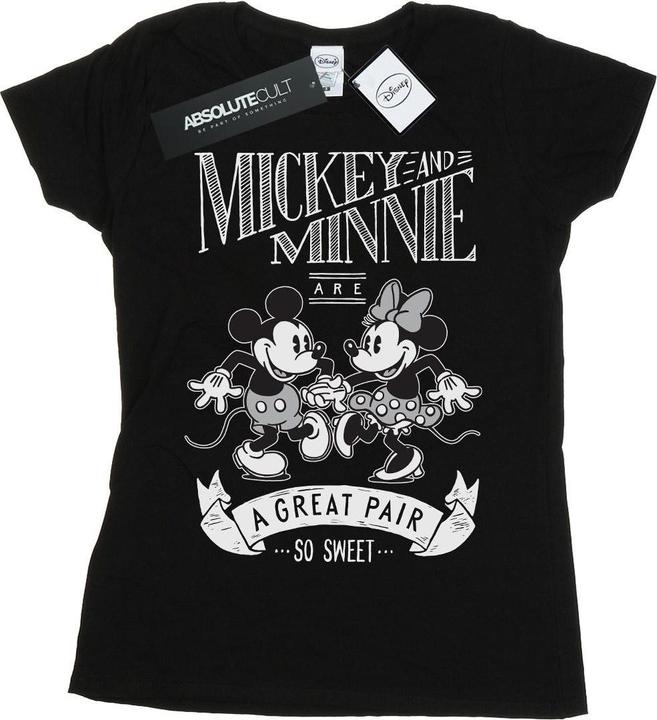 Immagine prodotto Disney Mickey And Minnie Mouse Great Pair Maglietta Donna (M)