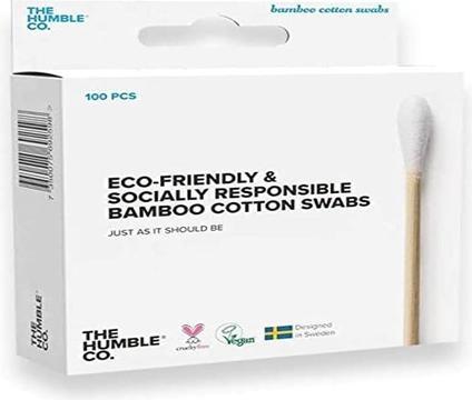 The Humble Co. Humble Bamboo Ear Buds 100Pcs (Body lotion)