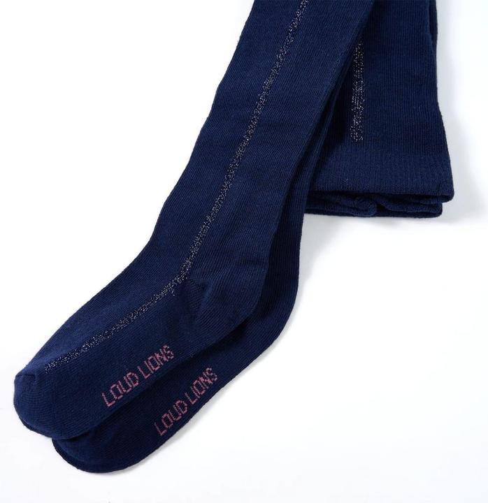 Image du produit VidaXL Collants pour enfants bleu marine 92,Couleur : bleu marine,Matière (92)